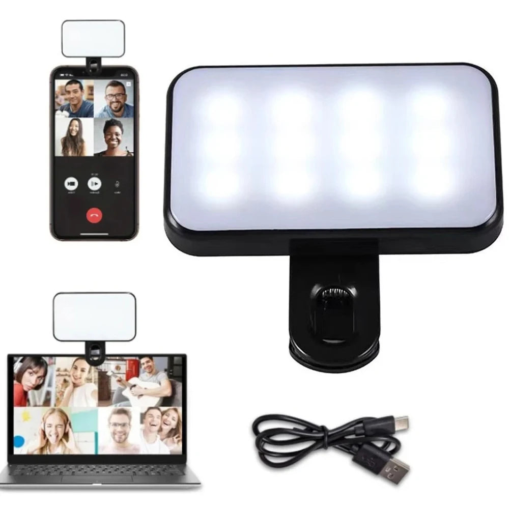 Portable LED Video Conference Light