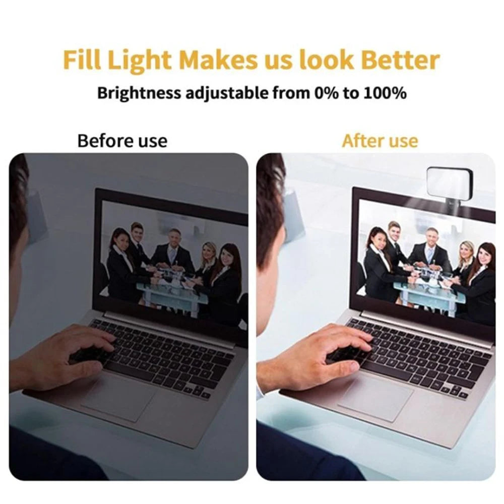 Portable LED Video Conference Light